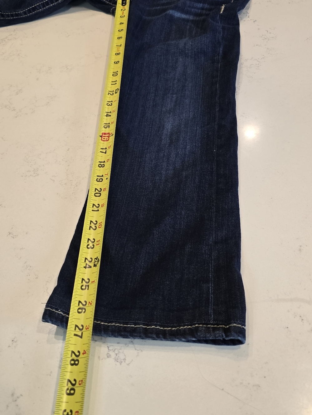 BKE Culture Stretch Bootcut Denim Casual Jeans  Womens 28R - Picture 13 of 16